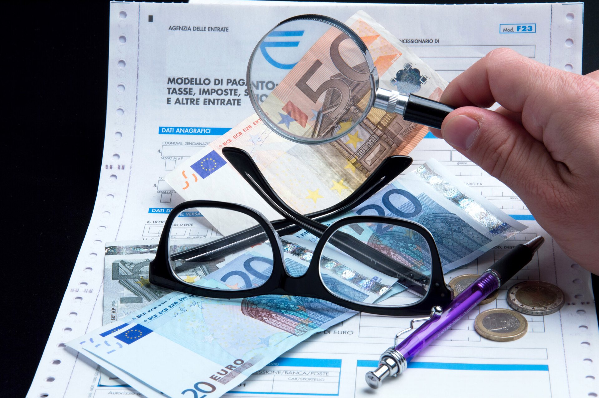 Verifica di un atto dell'amministrazione finanziaria in studio